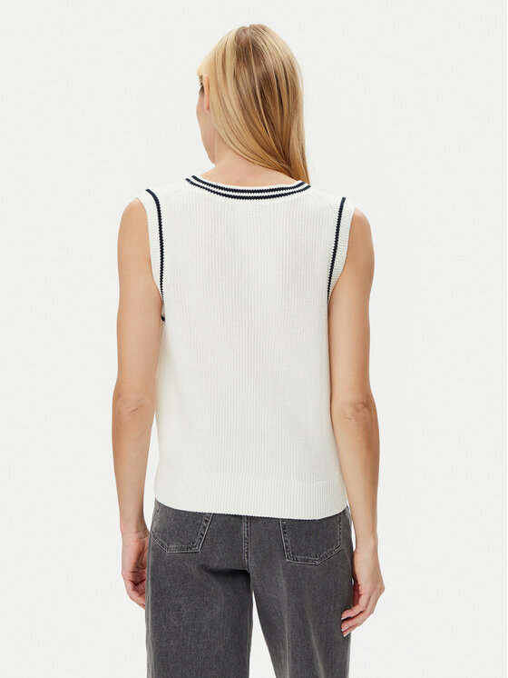 Guess Jeans Guess Jeans Pulover W5GR02 Z3HM1 Écru Regular Fit