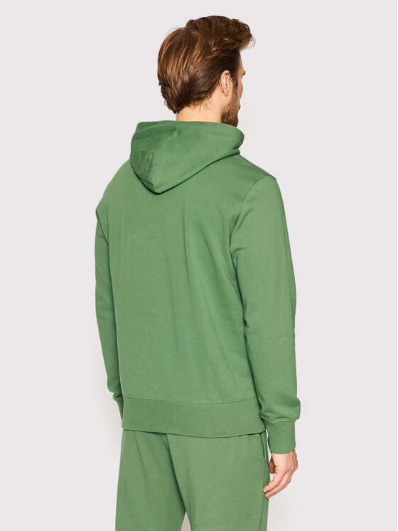 Felpa Embroidered Script Logo 217060 Verde Custom