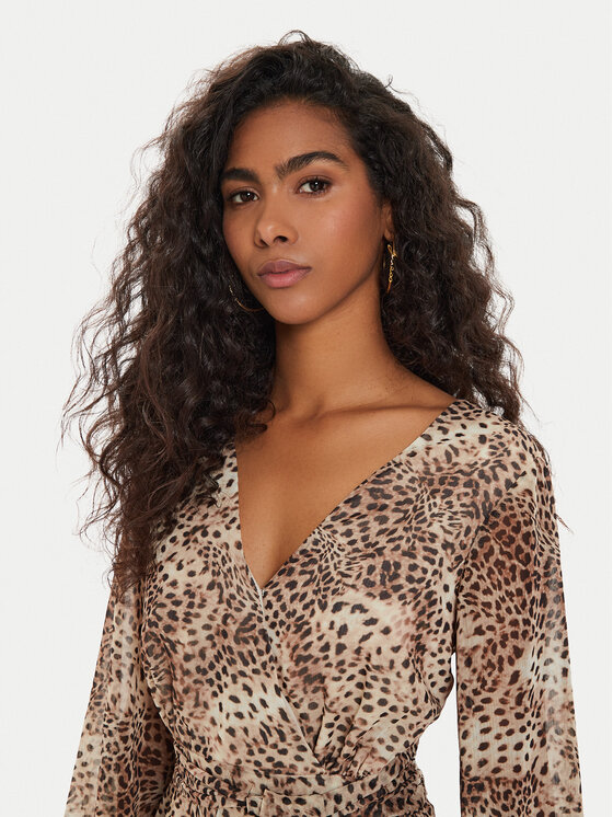 Guess Guess Kasdieninė suknelė W4YK29 WDW82 Spalvota Regular Fit