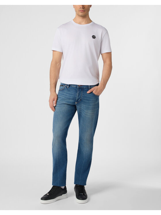 PHILIPP PLEIN PHILIPP PLEIN Jeans 31231 Blu scuro Straight Leg