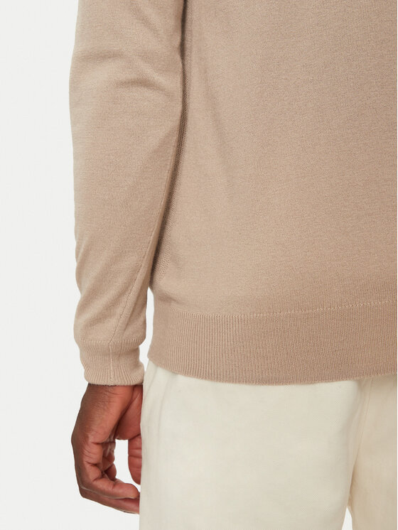 Guess Guess Rollkragenpullover M4BR05 Z3H82 Beige Regular Fit