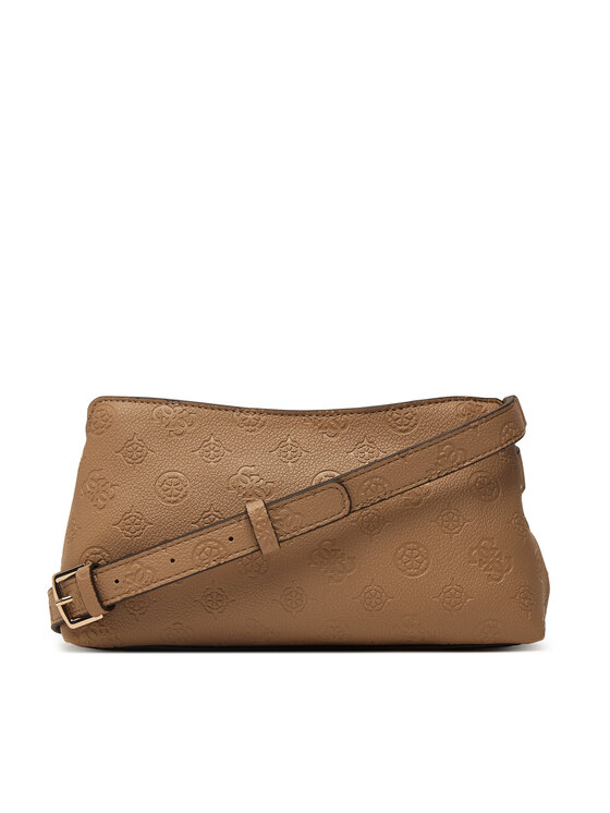 Guess Guess Rankinė Ella Logo Mini HWPD97 46730 Tamsiai smėlinė