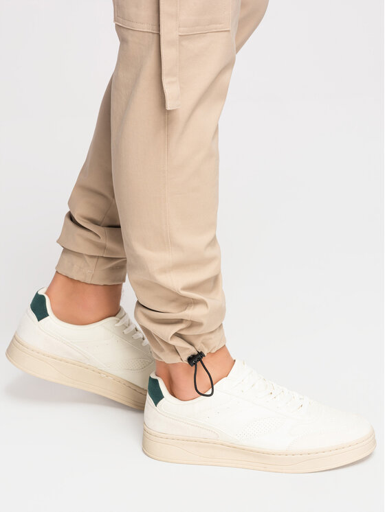 Ombre Ombre Cargo kalhoty P1516 Béžová Regular Fit