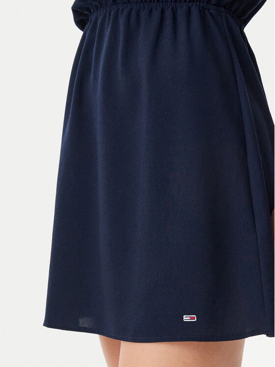 Tommy Jeans Tommy Jeans Vasarinė suknelė Essential DW0DW20613 Tamsiai mėlyna Regular Fit