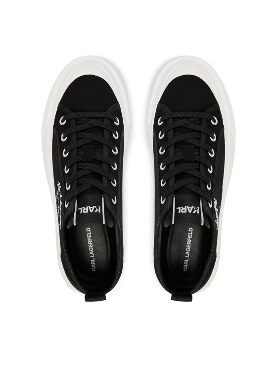 KARL LAGERFELD KARL LAGERFELD Tornacipő Kampus Max V KL60516 Fekete