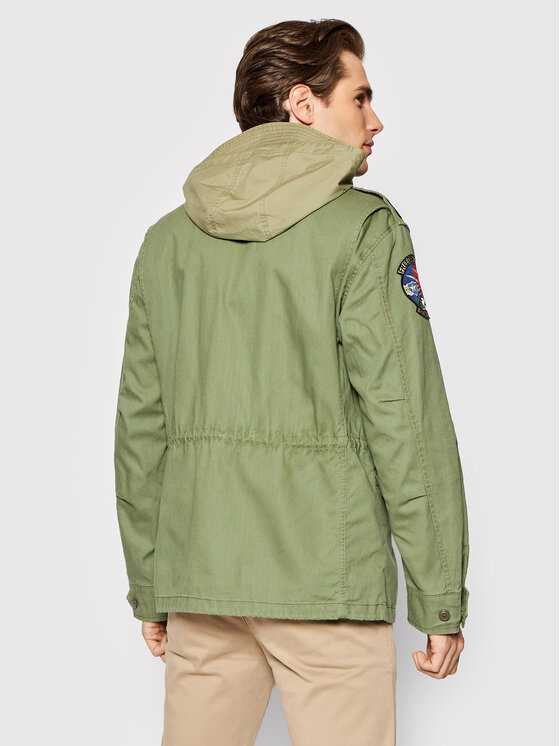 Polo Ralph Lauren Polo Ralph Lauren Преходно яке 710722923003 Зелен Regular Fit