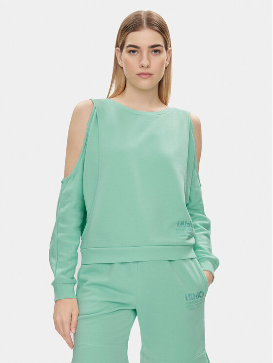 Liu Jo Bluză MA4385 F0873 Verde Regular Fit