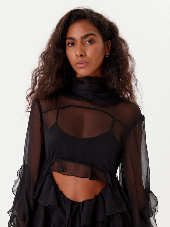 Bardot Bardot Koktejlové šaty Anyssa 59973DB Čierna Regular Fit