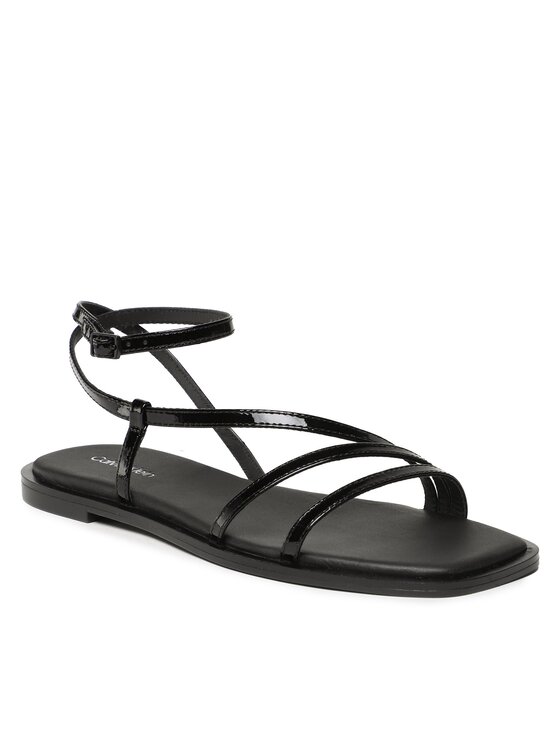 Sandali Squared Sandal HW0HW01603 Nero