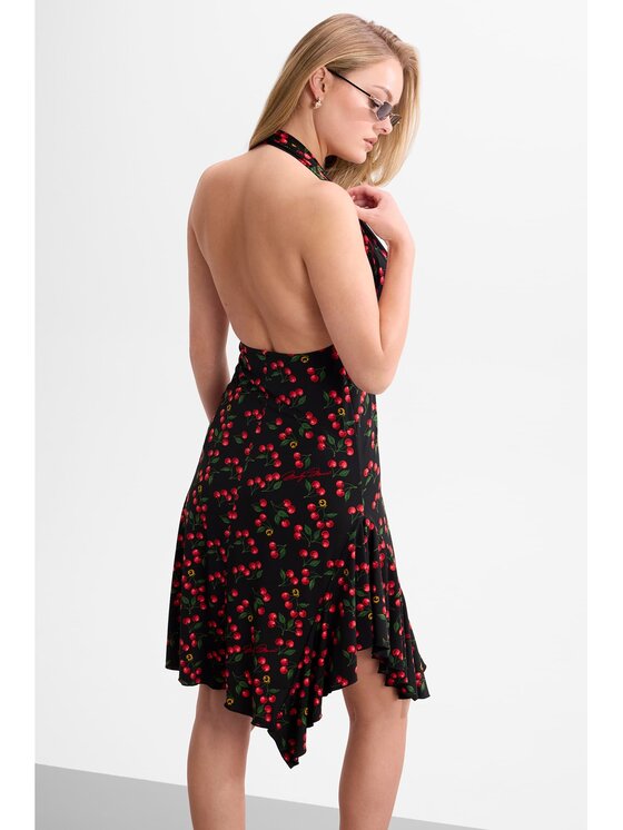 Guess Guess Kleid für den Alltag 182719 Schwarz Classic Fit