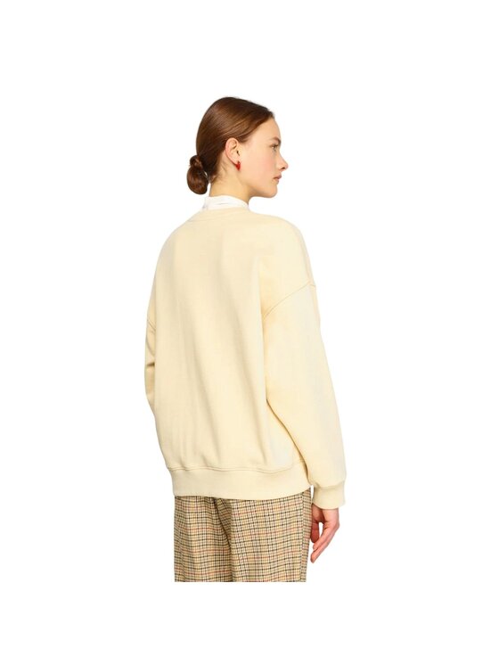Semicouture Semicouture Felpa 14757565858127 Bianco Regular Fit