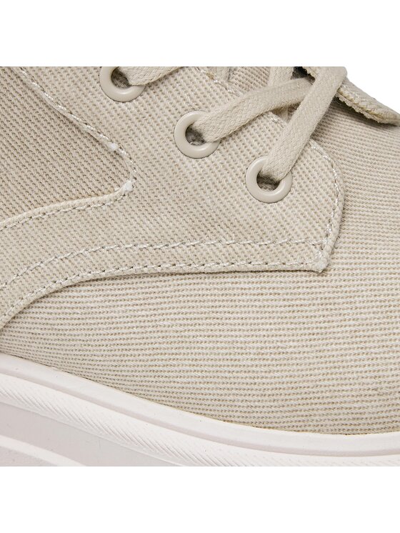 Tommy Hilfiger Tommy Hilfiger Trapper stila apavi Feminine Essential Canvas FW0FW07357 Bēšs