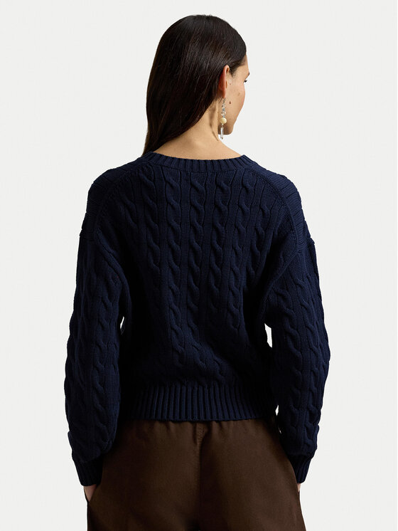 Polo Ralph Lauren Polo Ralph Lauren Svetr 211A96245001 Tmavomodrá Relaxed Fit