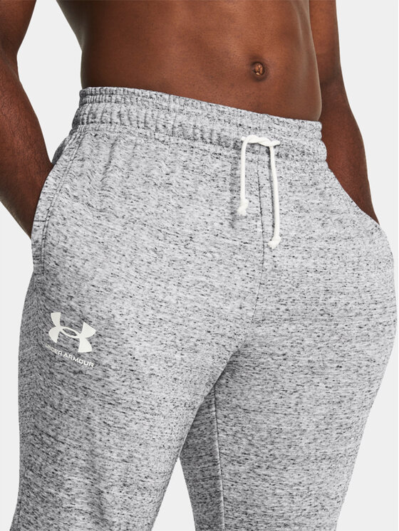Under Armour Under Armour Spodnie dresowe Ua Rival Terry Jogger 1380843-011 Szary Fitted Fit