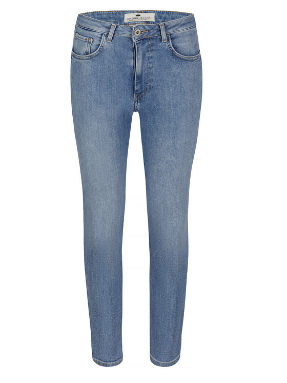 Cross Jeans Cross Jeans Jeansy P 509-008 Niebieski Mom Fit