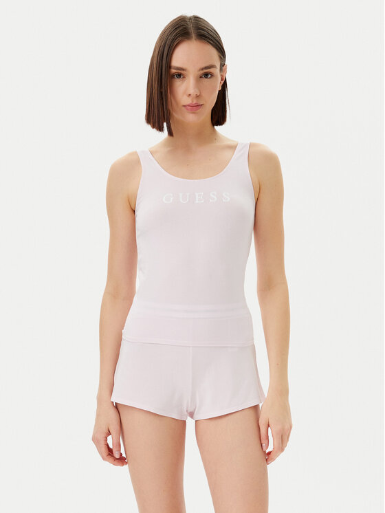 Guess Guess Pizsama O5GX13 KBBU1 Rózsaszín Regular Fit