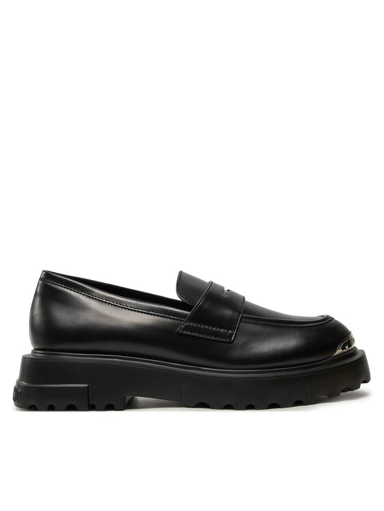 Loafers LOVE MOSCHINO JA10224G1LIA0000 Negru