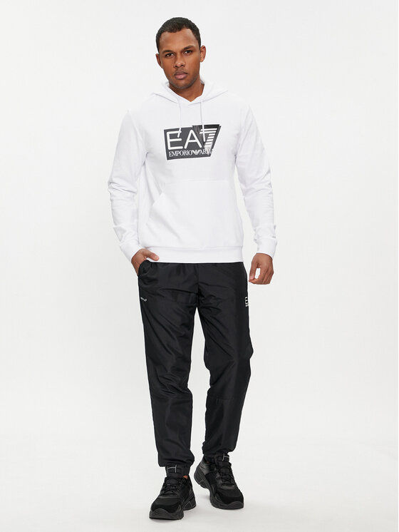 EA7 Emporio Armani EA7 Emporio Armani Felpa 3DPM62 PJ05Z 1100 Bianco Regular Fit