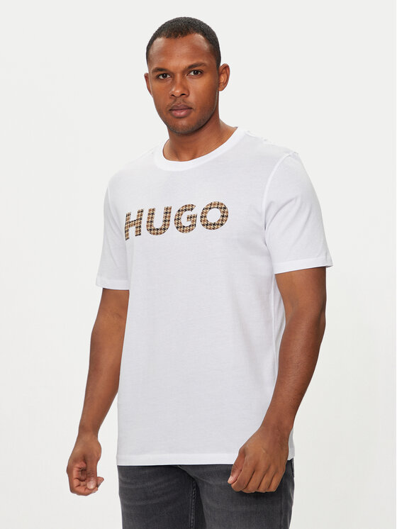 Férfi Póló HUGO, Méret: XL, Fehér, Dulivio_U243 50519724