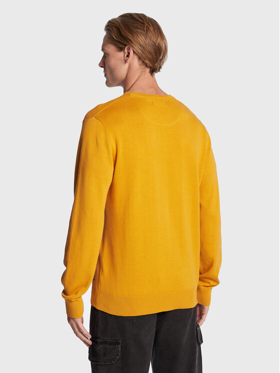 Maglione MK-23BOSE Giallo Regular Fit