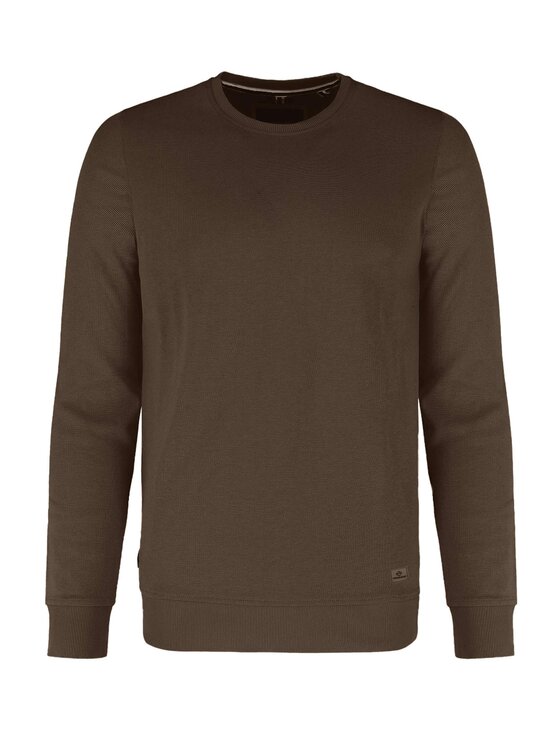 Volcano Volcano Bluza B-LORENC Brązowy Regular Fit