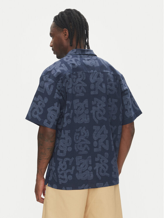 Element Element Camicia Thalweg ELYWT00176 Blu scuro Regular Fit