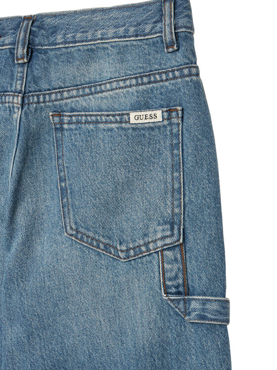 Guess Guess Jeansy L6YA03 D1227 Niebieski Wide Leg