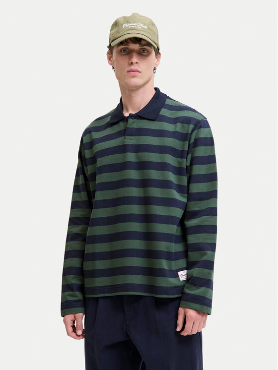 Jack & Jones Jack & Jones Polokošeľa Bleecker 12285805 Farebná Loose Fit