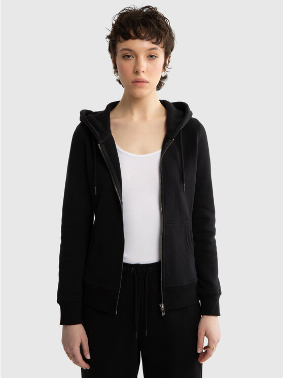BIG STAR BIG STAR Bluza LAURISANA Czarny Slim Fit