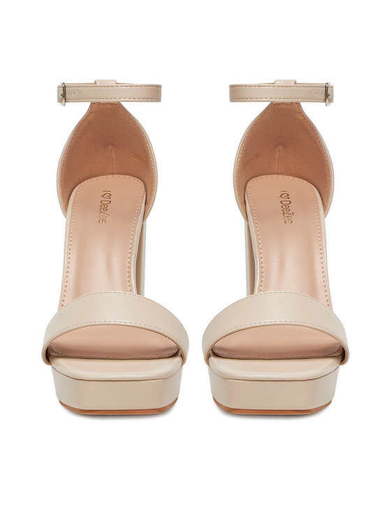 DeeZee DeeZee Sandalen LE601-19 Écru