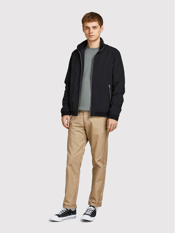 Jack&Jones Jack&Jones Μπουφάν μεταβατικό Rush 12204277 Μαύρο Regular Fit
