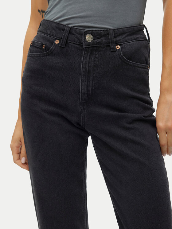 Vero Moda Vero Moda Jeansy Tessa 10302983 Šedá Mom Fit