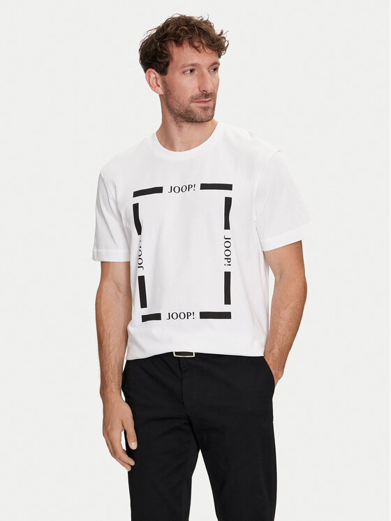 JOOP! T-shirt 17 JJ-06Barnet 30042368 Bijela Modern Fit