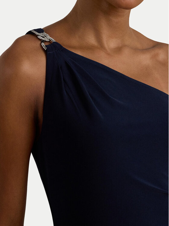 LAUREN RALPH LAUREN LAUREN RALPH LAUREN Večerné šaty 253980922002 Tmavomodrá Slim Fit