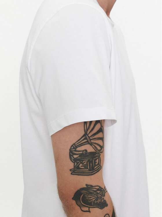 BOSS Boss Marškinėliai 50514914 Balta Regular Fit