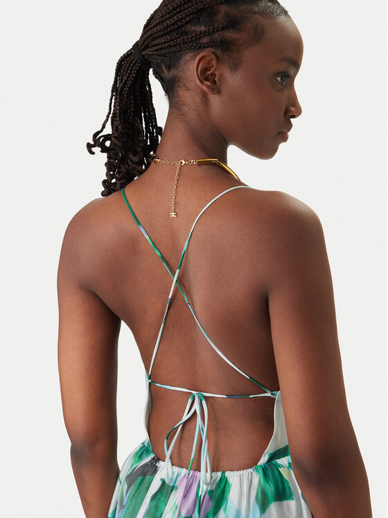 Bardot Bardot Koktel haljina Arletha Halter 59963DB1 Zelena Regular Fit