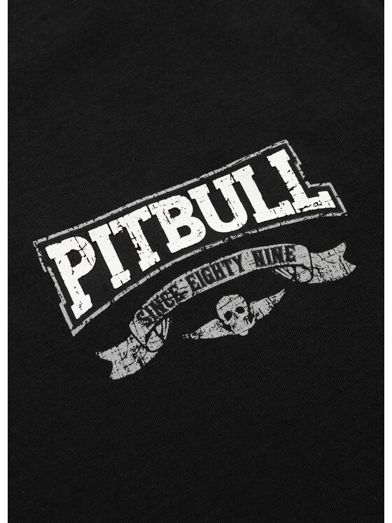 PITBULL PITBULL T-Shirt Koszulka męska TROUBLEMAKER S Czarny Regular Fit