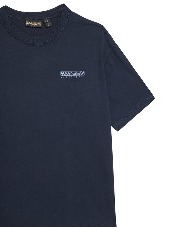 Napapijri Napapijri T-krekls S-Ahr NP0A88ZO D Tumši zils Regular Fit