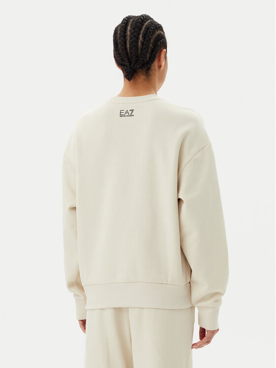 EA7 Emporio Armani EA7 Emporio Armani Sweatshirt 7W000100 AF10377 U1079 Beige Loose Fit