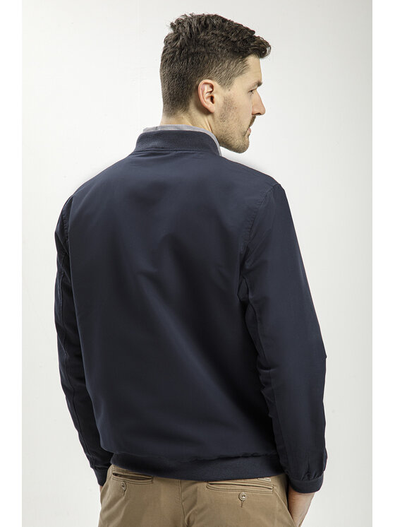 Cross Jeans Cross Jeans Kurtka przejściowa 40267-001 Granatowy Regular Fit