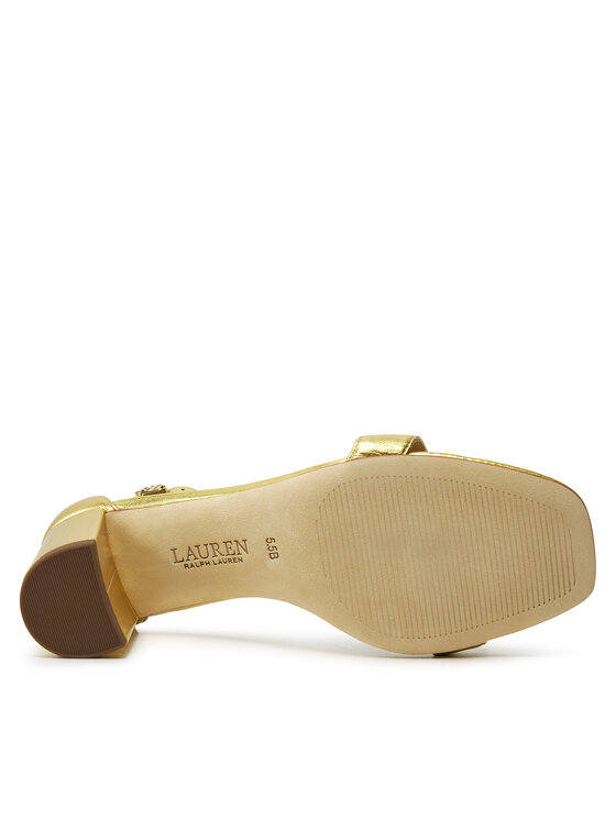 LAUREN RALPH LAUREN LAUREN RALPH LAUREN Sandale 802935562002 Auriu