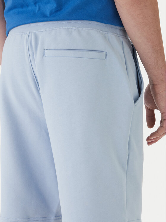 Tommy Hilfiger Tommy Hilfiger Pantaloncini sportivi Logo MW0MW43068 Celeste Regular Fit