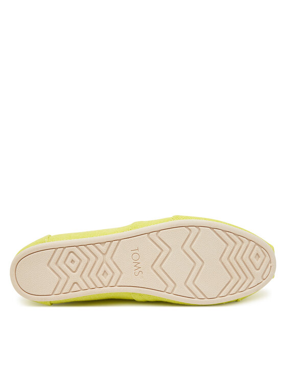 Toms Toms Туфлі Alpargata Classic 10021937 Зелений