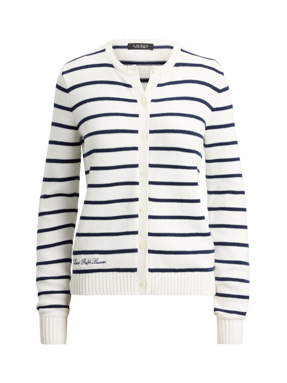 LAUREN RALPH LAUREN LAUREN RALPH LAUREN Kardigan 200P03495001 Bílá Slim Fit
