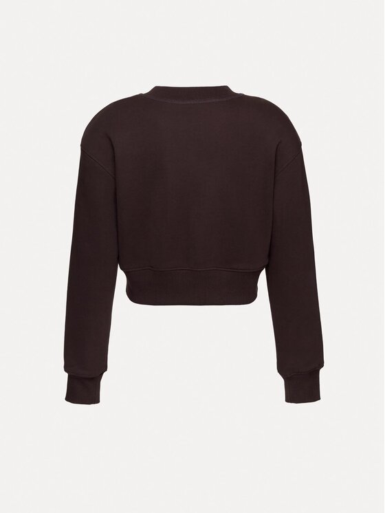 La Mania La Mania Felpa RUNE Marrone Basic Fit