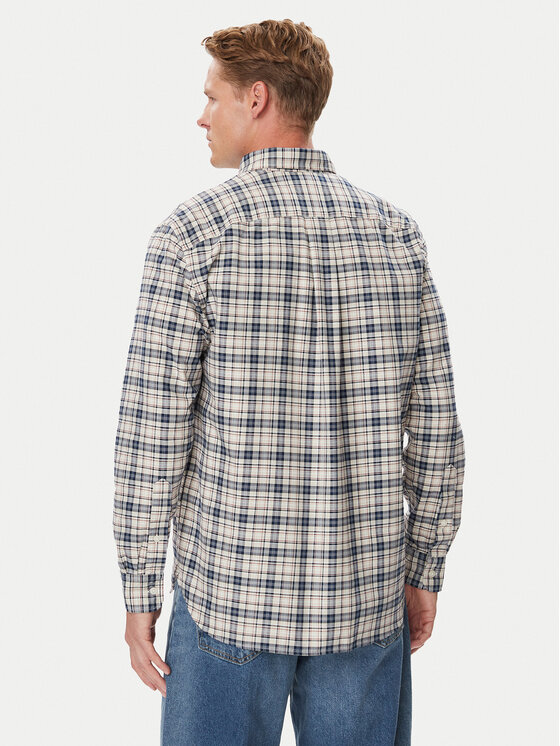 Tommy Hilfiger Tommy Hilfiger Košeľa Oxford Tartan MW0MW44620 Béžová Regular Fit