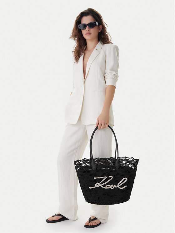 KARL LAGERFELD KARL LAGERFELD Torbica B1W46094 Crna
