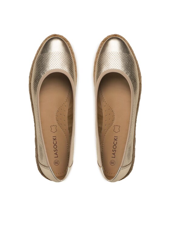 Lasocki Lasocki Espadrillid WI16-SPAROW-08 Kuldne