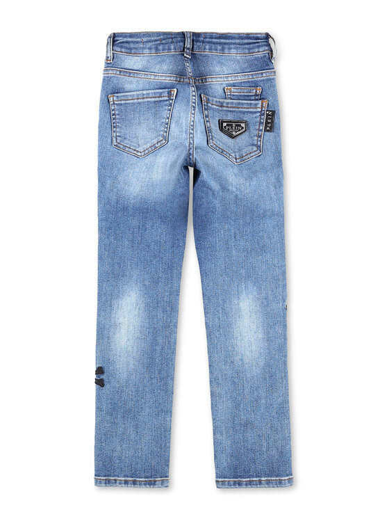 PHILIPP PLEIN PHILIPP PLEIN Jeansy 4267 Błękitny Comfort Fit