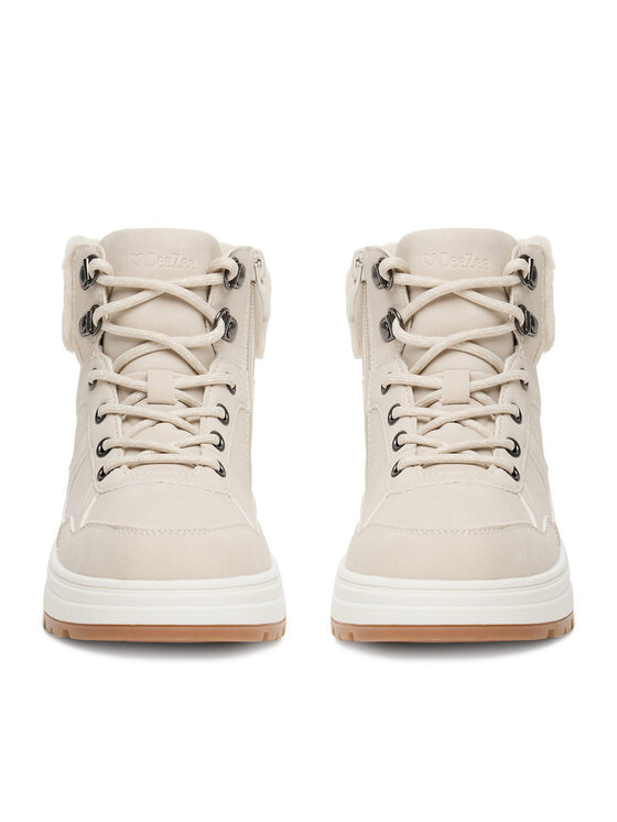 DeeZee DeeZee Schnürschuhe CEO-BIC28227JJKF1 Beige